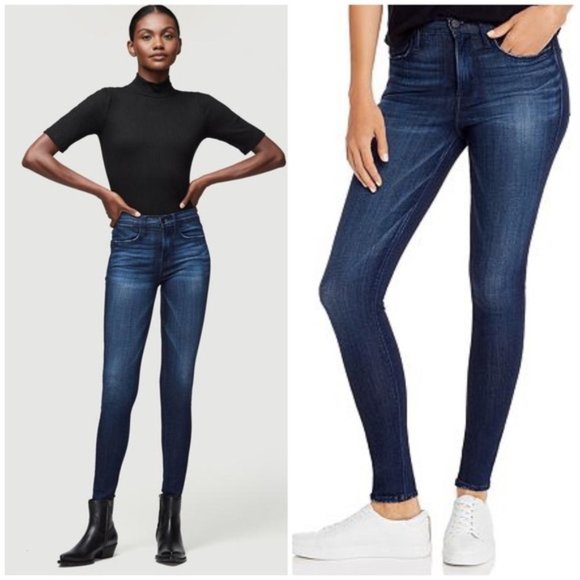Frame Denim Le High Skinny Jeans Disco Stretch - Picture 1 of 5